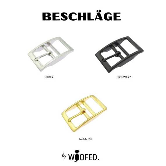 BioThane® Halsband mit Name • konfigurierbar • 38 mm
