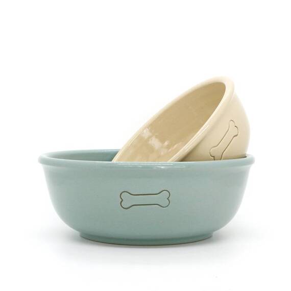 Keramik-Hundenapf ‘Bowl Sage Green'