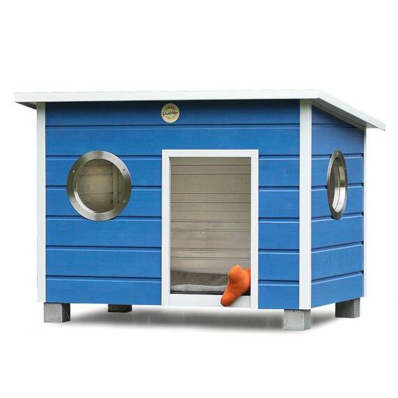 Große Hundehütte 'Bootshaus' • verschiedene Farben