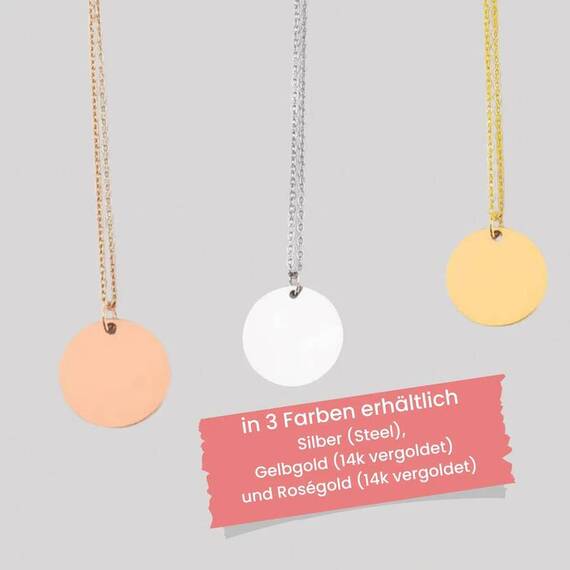 Halskette Rhodesian Ridgeback, gold • personalisierbar