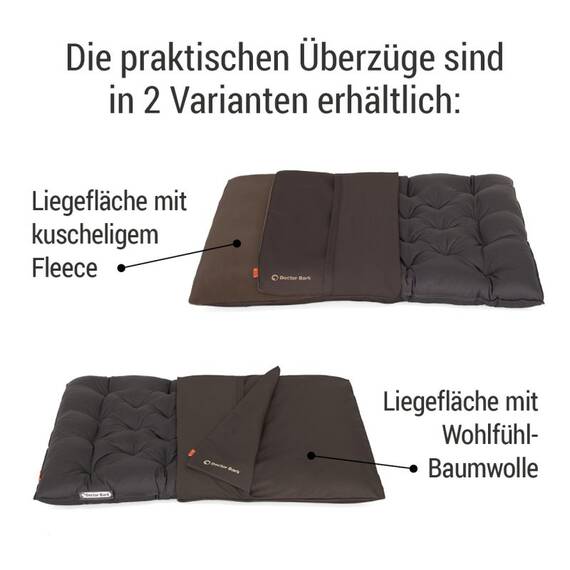 Wasserfester Bezug • Doctor Bark® Country Kissen • braun