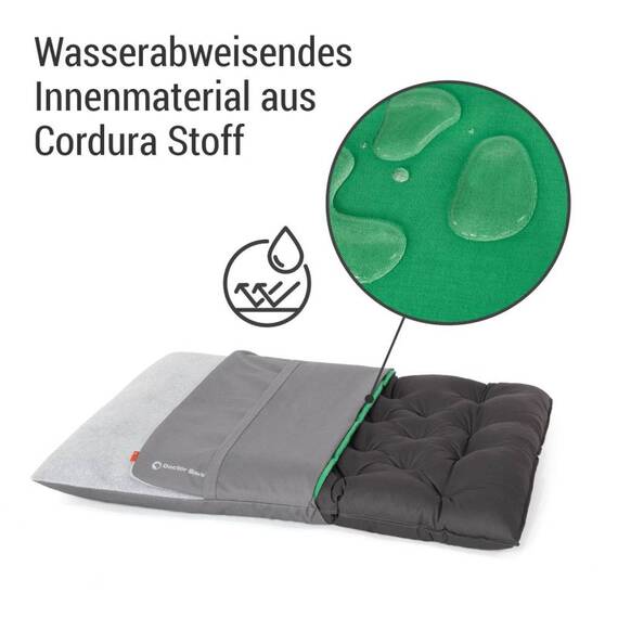 Wasserfester Bezug • Doctor Bark® Country Kissen • hellgrau