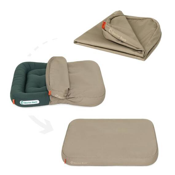 Wasserfester Bezug • Doctor Bark® Loungekissen • beige