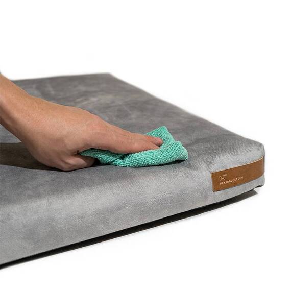 Hundehöhle Filz hellgrau • PETHome • mit Einlegekissen nach Wahl