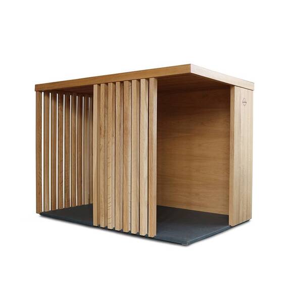 Sideboard-Hundebox • Eiche Massivholz