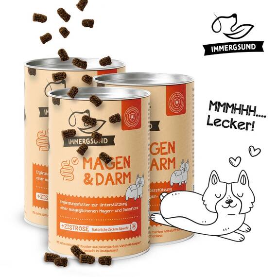 Funktions-Leckerli für Hunde • IMMERGSUND Magen & Darm