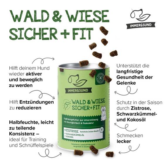 Funktions-Leckerli für den Bewegungsapparat • IMMERGSUND Wald & Wiese