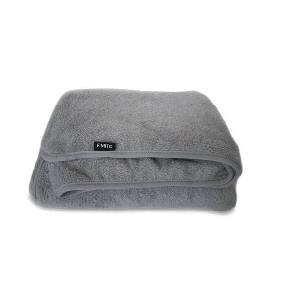 Hunde-Kuscheldecke • hellgrau