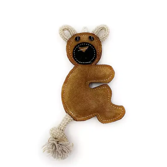 Hundespielzeug Koala aus Leder