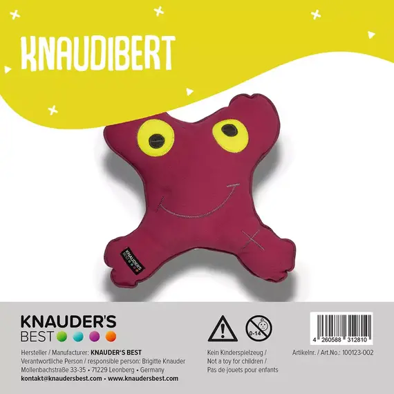 Kuscheltier für Hunde • Knaudibert Pink