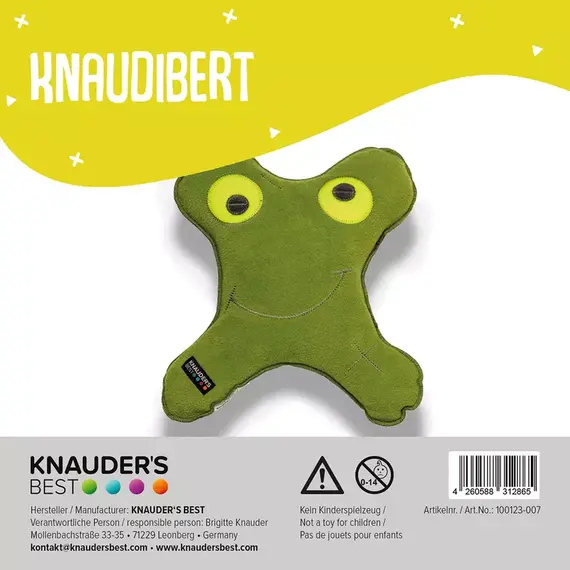 Kuscheltier für Hunde • Knaudibert Apfelgrün