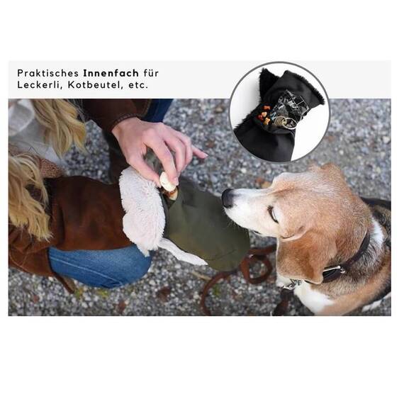 MYCOZY Handmuff für die Hundeleine • schwarz