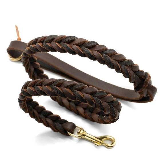 Lederleine "Berlin", Farben frei wählbar