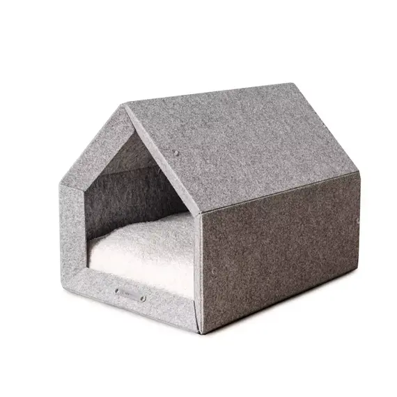 Hundehöhle PEThome TEDDY • hellgrau