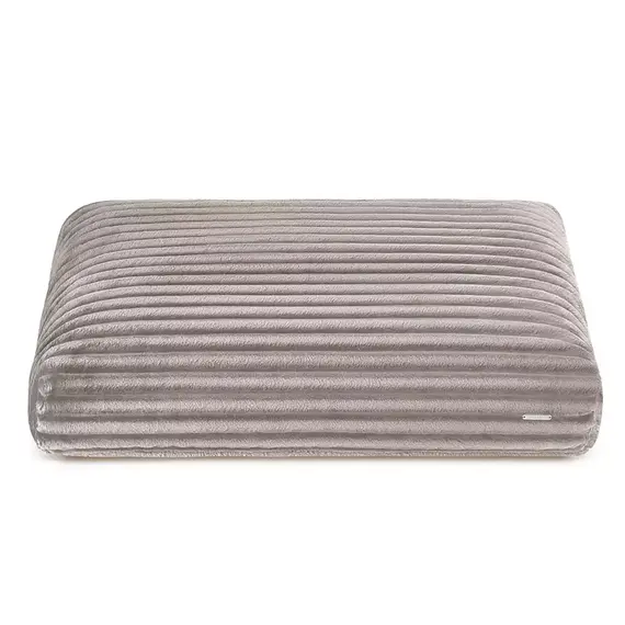 Luxus-Hundekissen aus Webpelz • beige