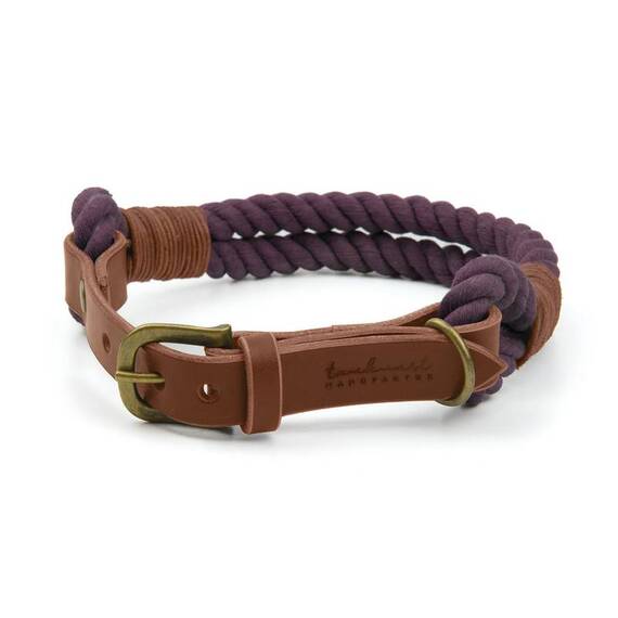 Tauhalsband 'Ahoi' • bordeaux