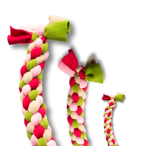 Zerrspielzeug für Hunde • KNÖTLI • rosé-pink