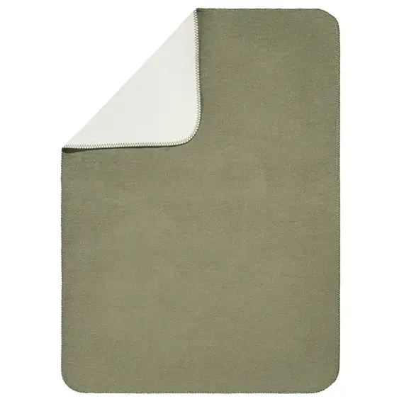 Wendedecke für Hunde REVERSO oliv | natur