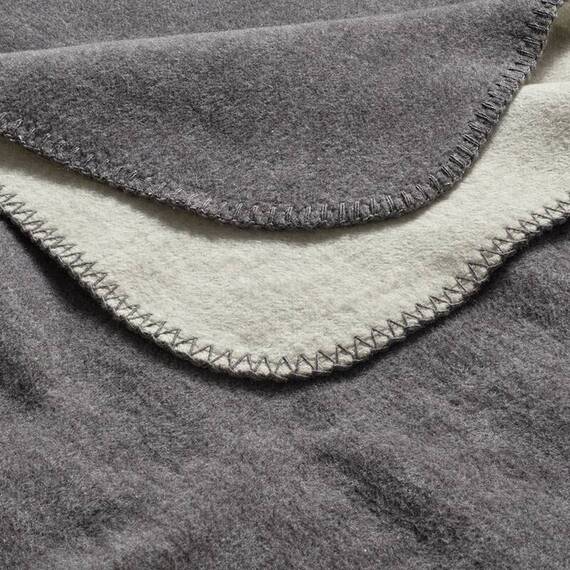 Wendedecke für Hunde REVERSO anthrazit | grau