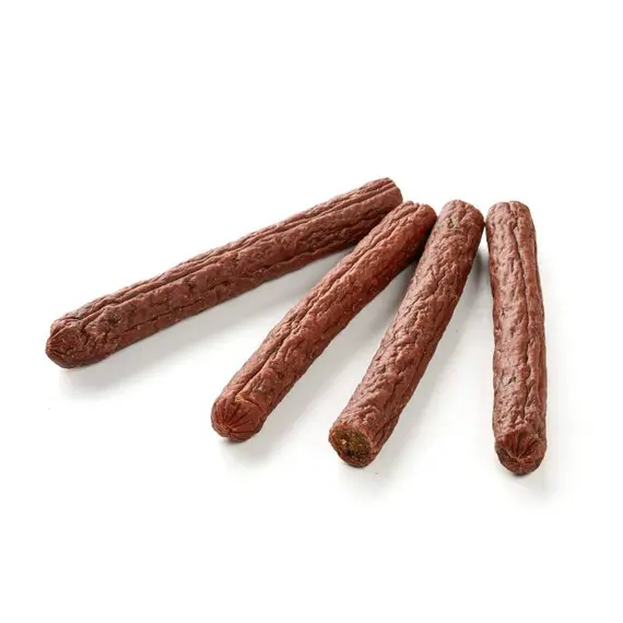 Lachs-Würstchen, weich