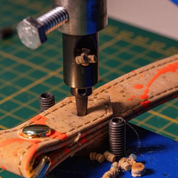 Hundehalsband aus Korkleder 'Signature'