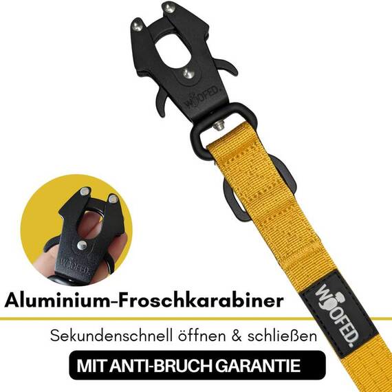 Sicherheits-Hundeleine • 250 cm • Sunset Yellow