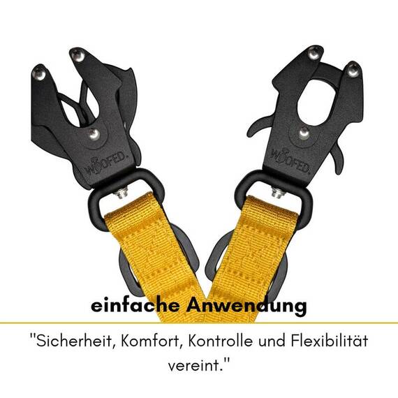 Sicherheits-Hundeleine • 250 cm • Sunset Yellow