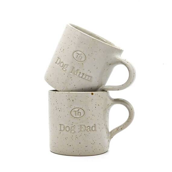 "Dog Mum" – handgefertigte Tasse aus Keramik
