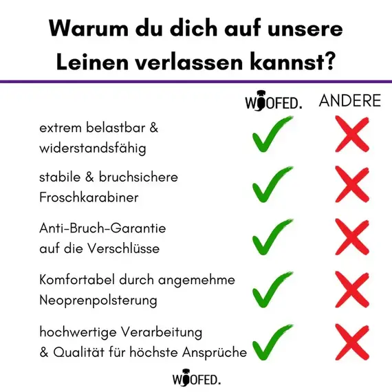 Sicherheits-Hundeleine • 250 cm • Velvet Purple