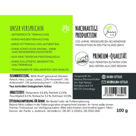 Kaustange Bio-Huhn • BALUNA