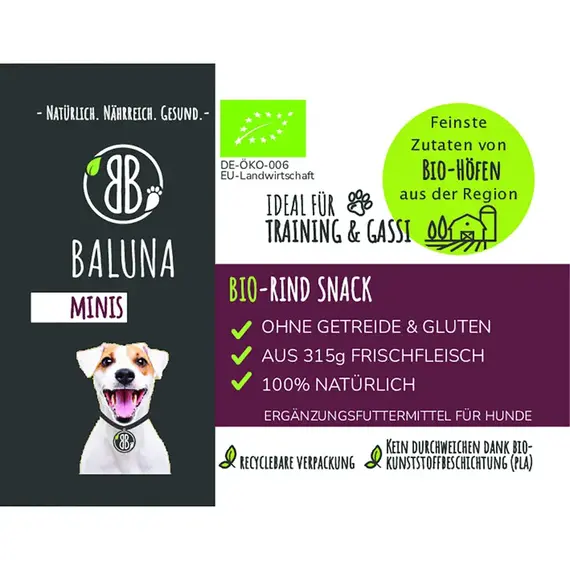 Trainingsleckerli Bio-Rind • BALUNA