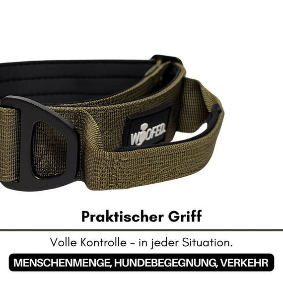 Tactical Halsband • gepolstert + verstellbar • Military Olive