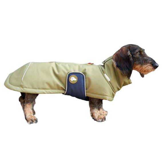 Dackel-Wintermantel, wasserdicht • Oskar Olive Branch