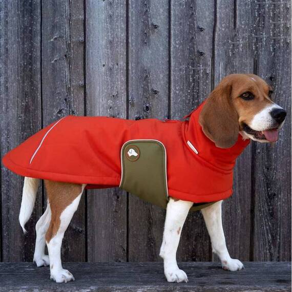 Hunde-Wintermantel, wasserdicht • Oskar Pumpkin Orange