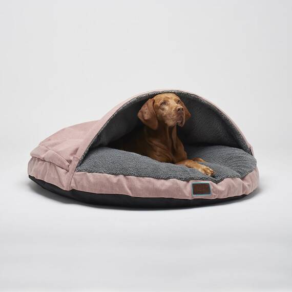 Hundehöhle DANDY DENIM coral