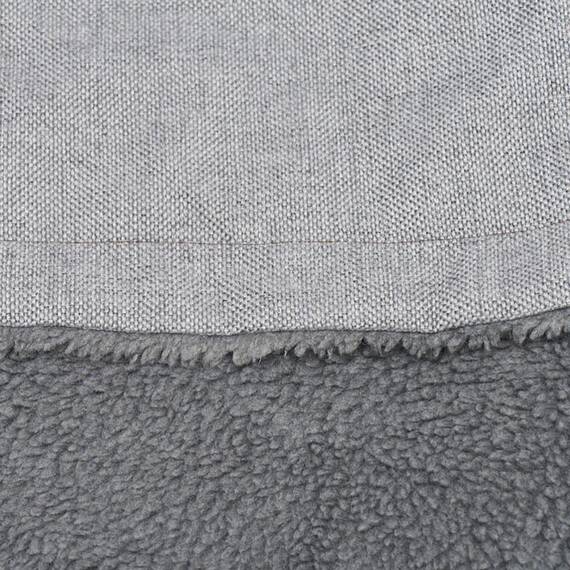 Hundehöhle DANDY DENIM silver