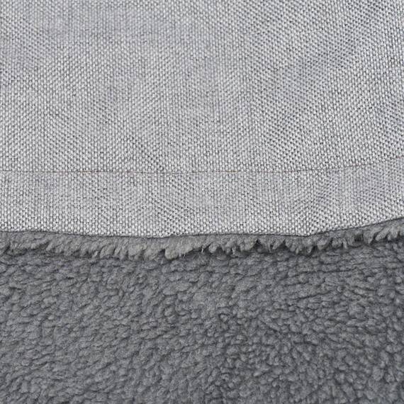 Hundehöhle DANDY DENIM silver