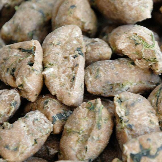 Bio-Spinatwachteln Hundekekse