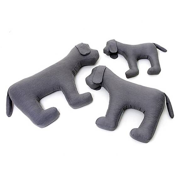 TOY DOG grau, waschbar bei 95°C