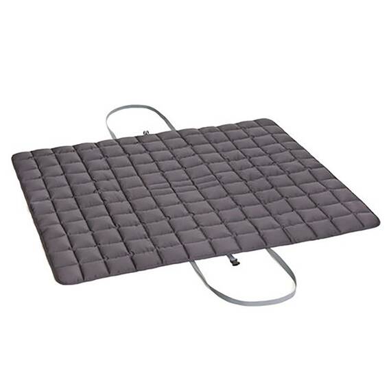 TRAVELBAG - Reisedecke für Hunde grau, waschbar bei 95°C