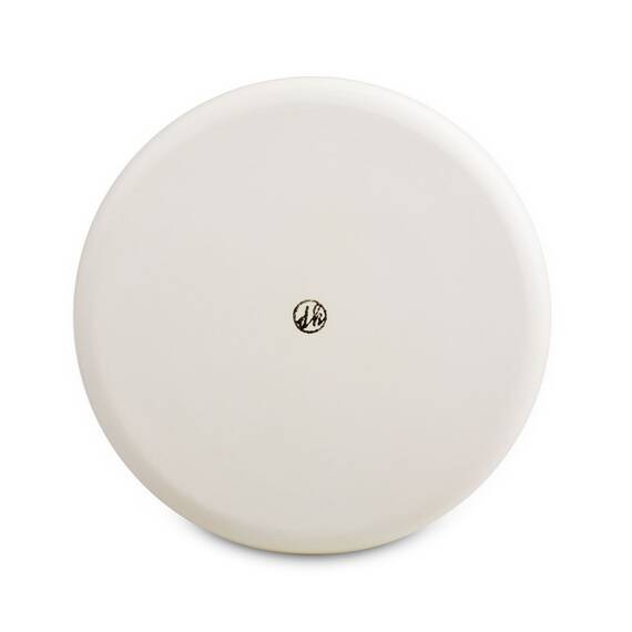 Personalisierter Hundenapf aus Keramik matt weiß - weiß