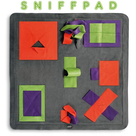Sniffpad in Steingrau
