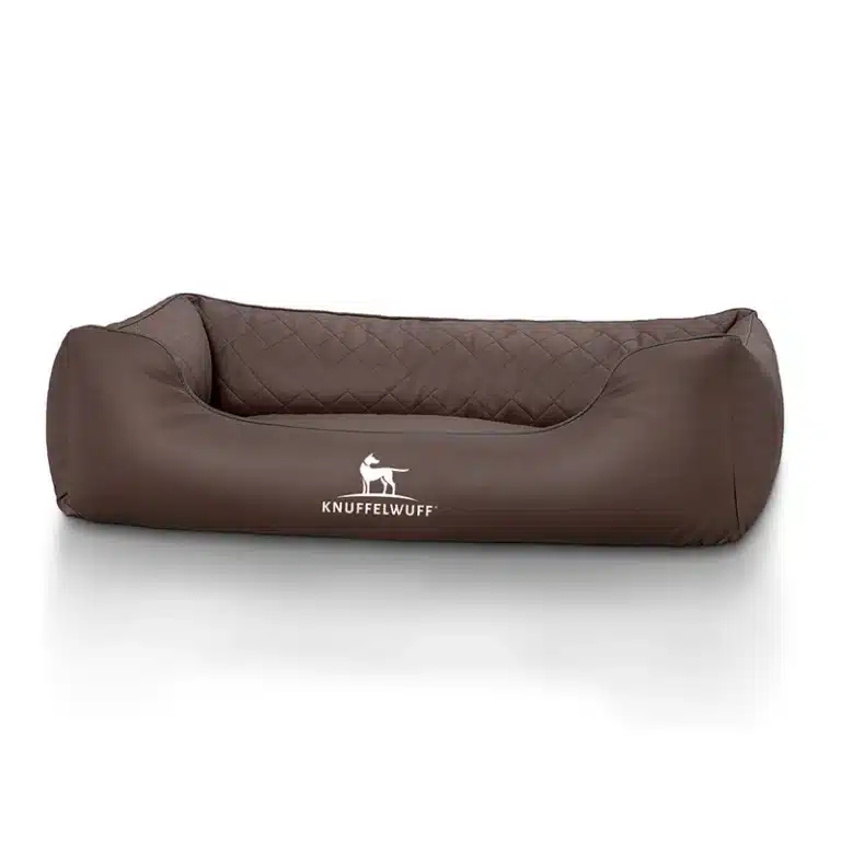 Kunstleder Hundebett Knuffelwuff