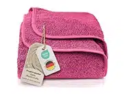 Hundedecke aus Baumwollfrottee in Pink