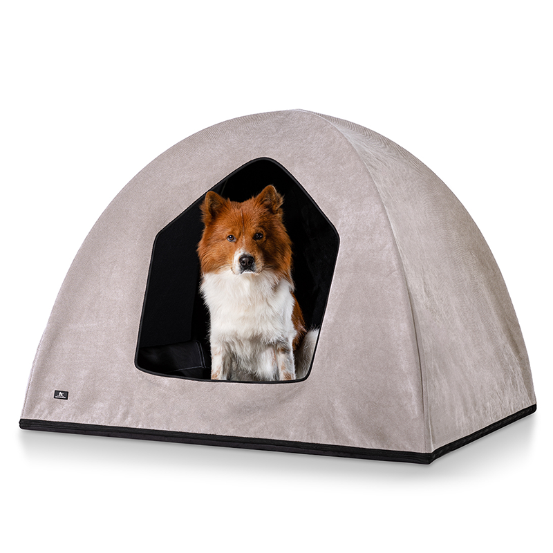 Hundehöhle/ Zelt als Ergänzung zu Hundebetten von Knuffelwuff
