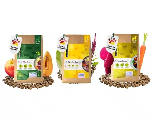 favly Trockenfutter für Hunde mit Allergien – Iberico, Weidelamm, Kaninchen