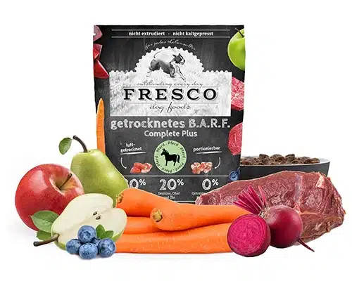 Fresco Trockenbarf Pferd: hypoallergen, luftgetrocknet
