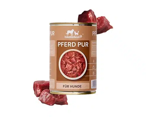 Reinfleischdosen für Allergiker, Haustierkost
