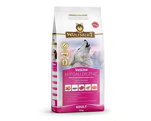 Wolfsblut vetline hypoallergenic trockenfutter pferd