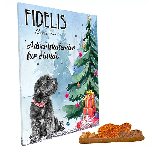 Fidelis Adventskalender für Hunde mit hochwertigen Snacks